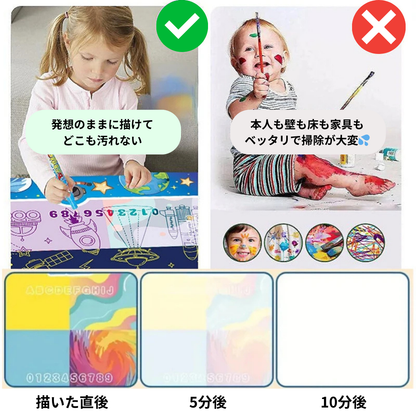 水でお絵描きマット