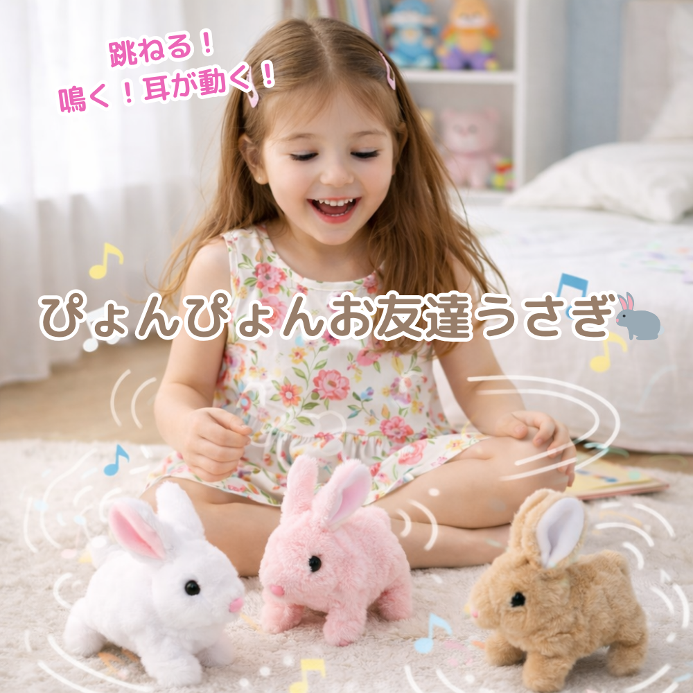 ぴょんぴょんウサギ