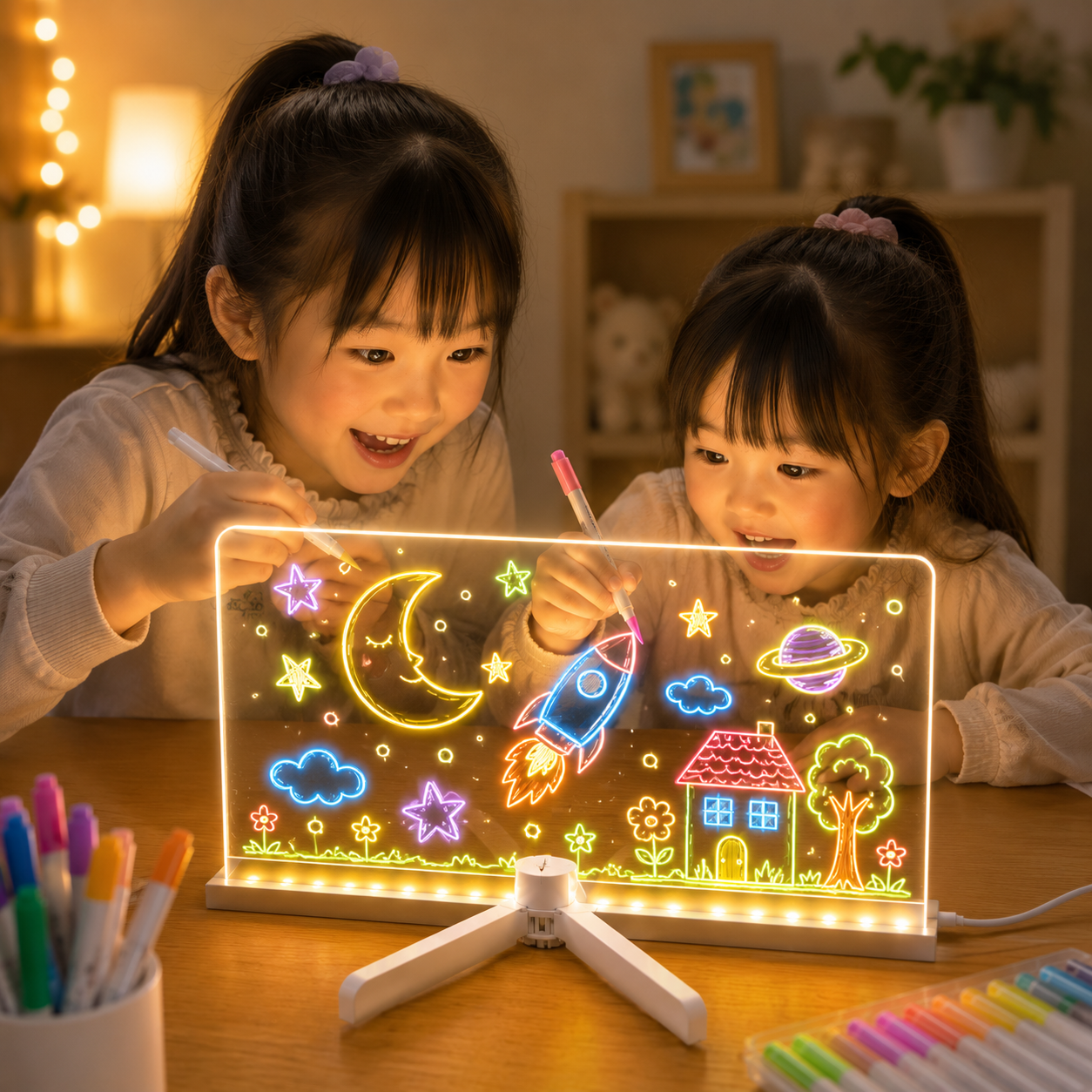 LEDお絵描きボード